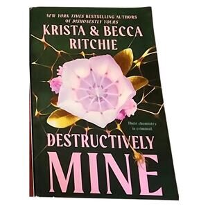 Destructively Mine by Krista & Becca Ritchie NEW Spicy Romance Novel
